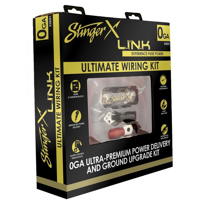 1/0 GA Power / Ground Ultimate Wiring Kit