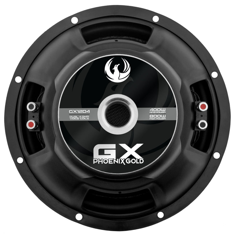 GX 12" High Performance Dual 4-Ohm Subwoofer