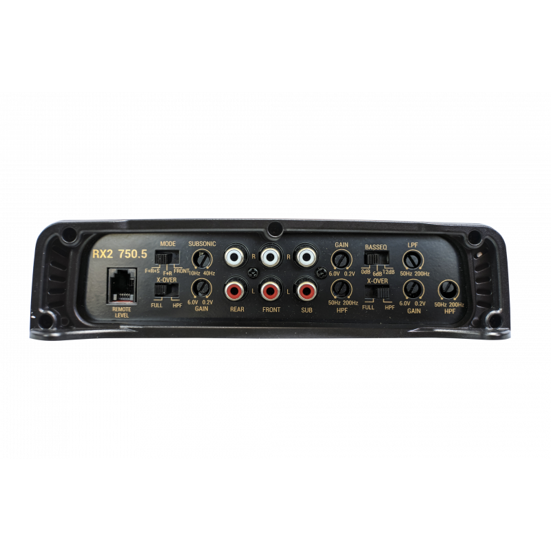 RX 750 Watt 5 Channel Full Range Class D Amplifier